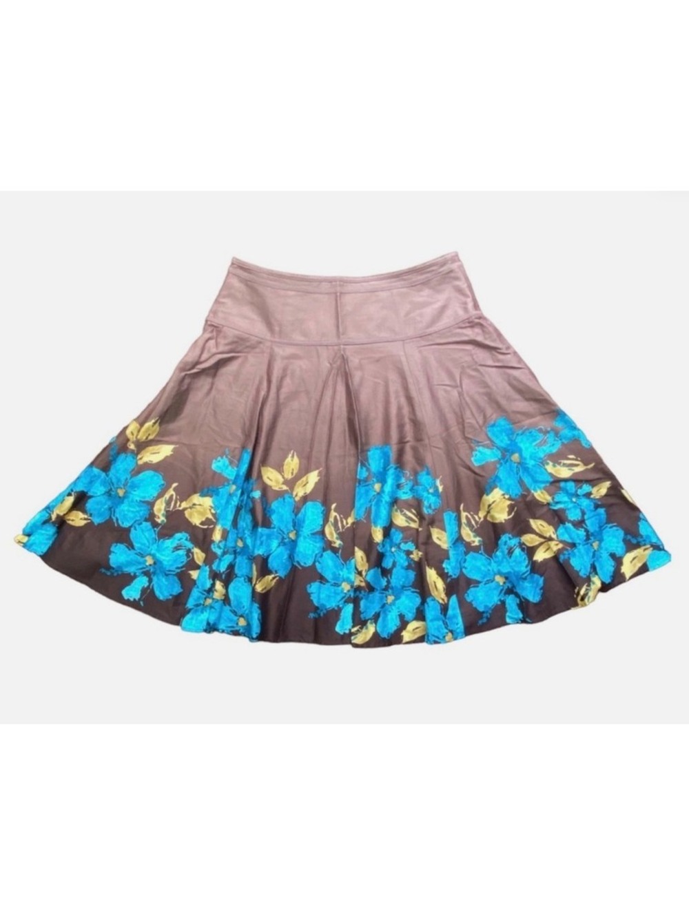 Fall Floral Cottage Jones Wear A-Line Skirt Size 18